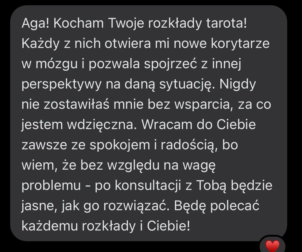 Opinia klientki o analizie symbolicznej